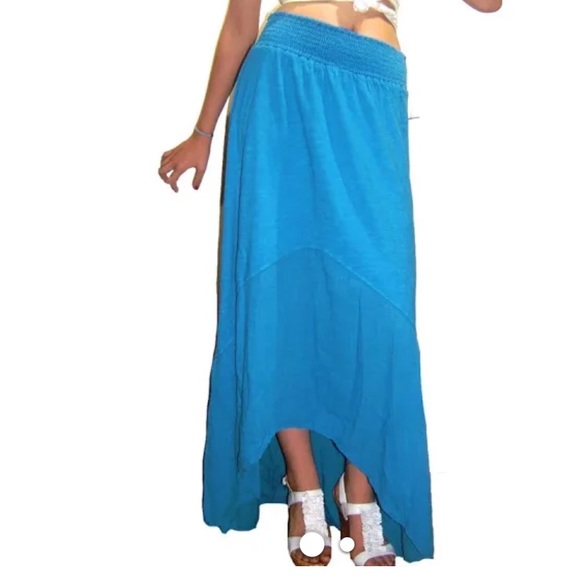 Michael Stars Cotton Gauze Maxi Skirt - Picture 4 of 9